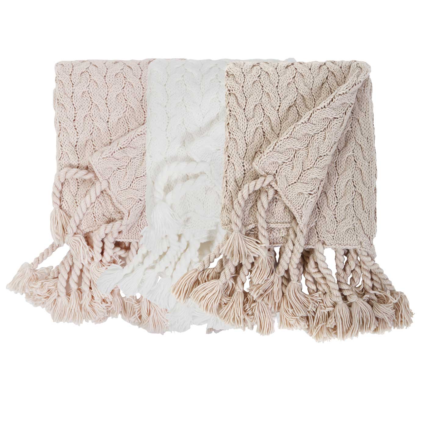 CAPISTRANO THROW - 3 COLORS - pom pom at home