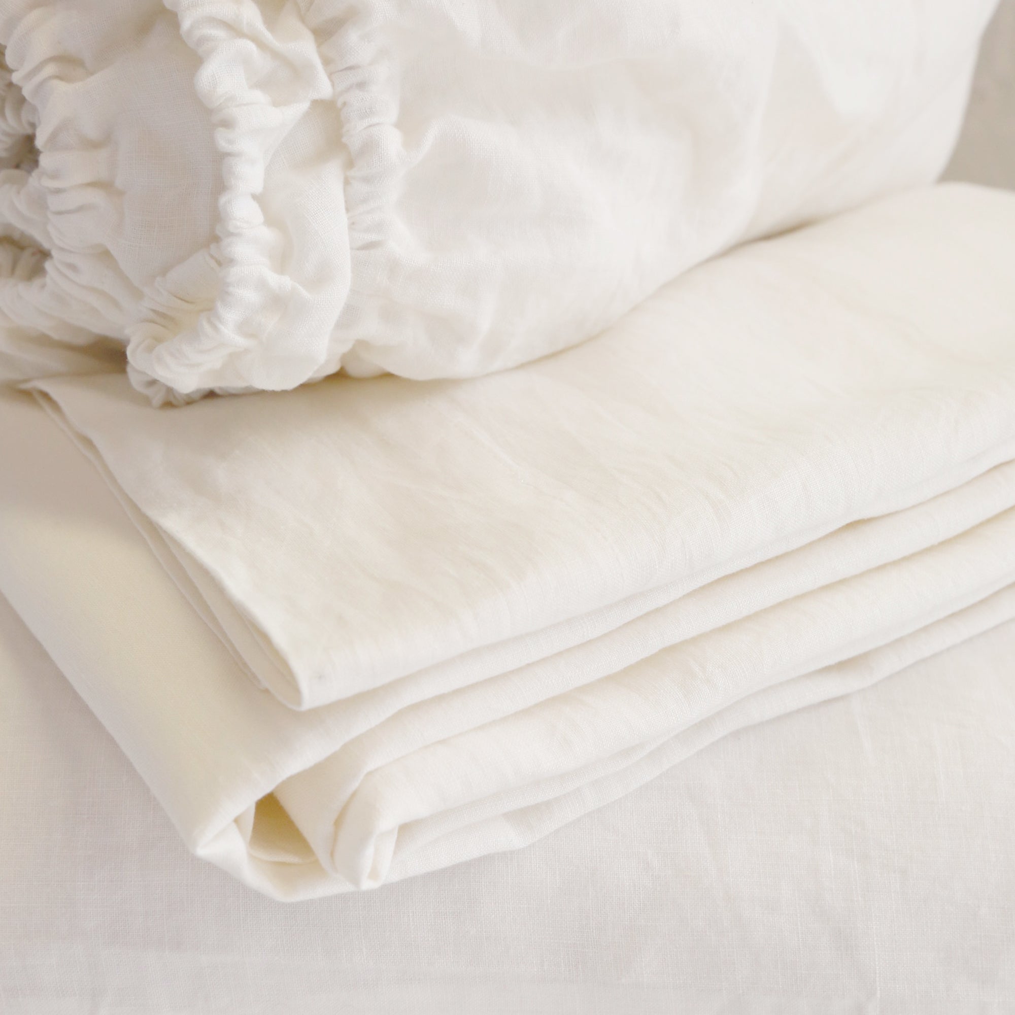 linen sheet set - 7 colors - pom pom at home