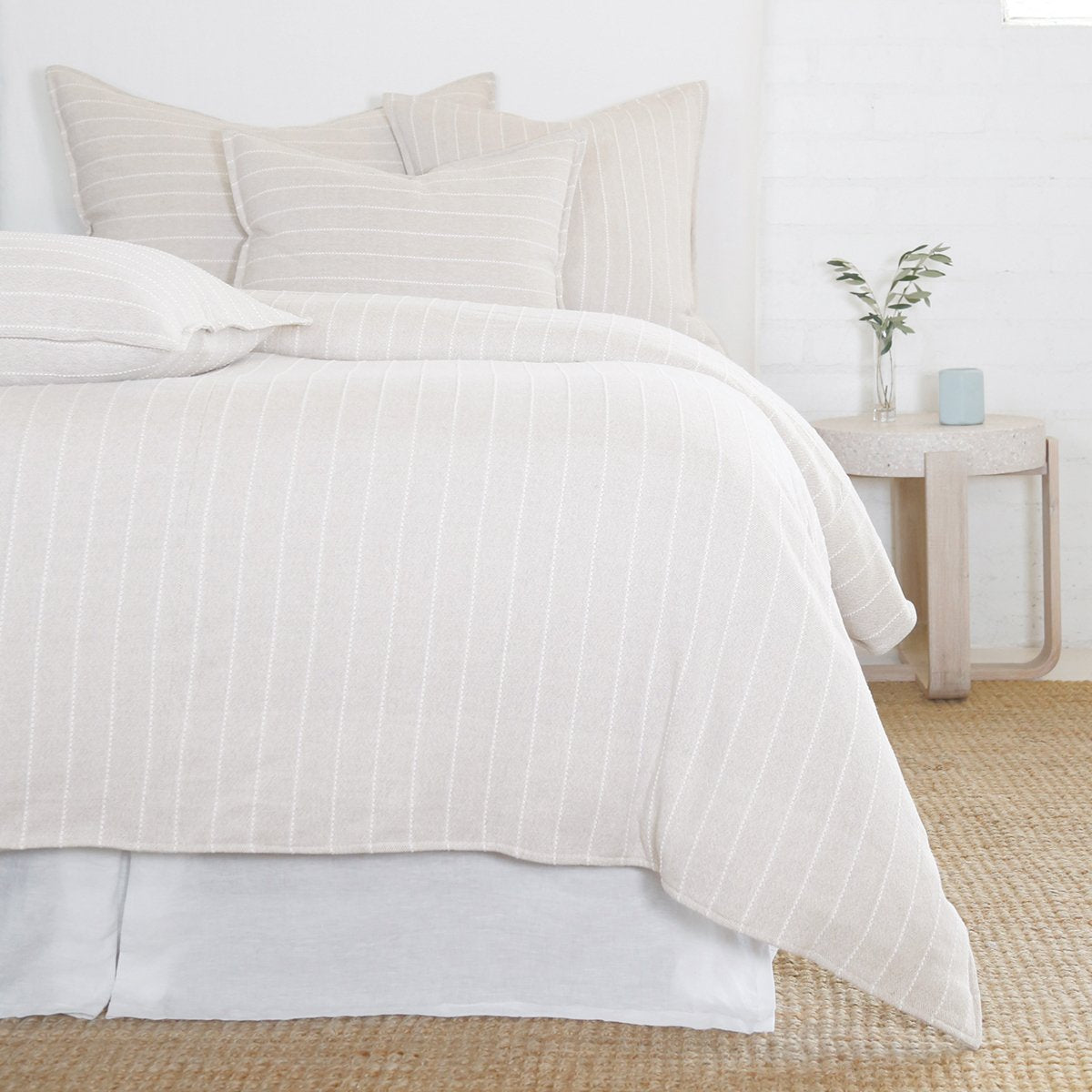 henley - oat color - duvet set - pom pom at home