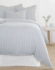 henley - sky color - duvet set - pom pom at home