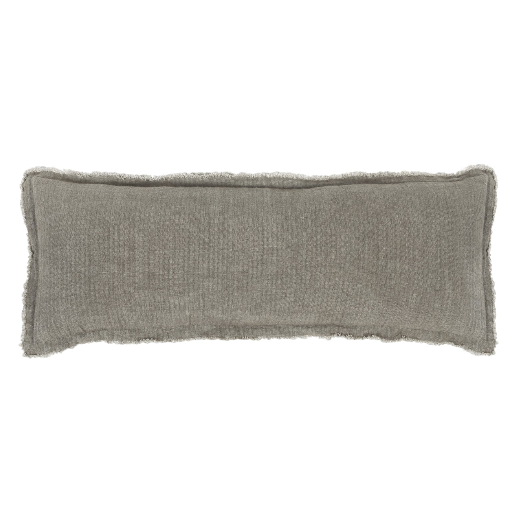 Laurel Pillow With Insert-14x40 Pillow With Insert-Pebble-Pom Pom at Home