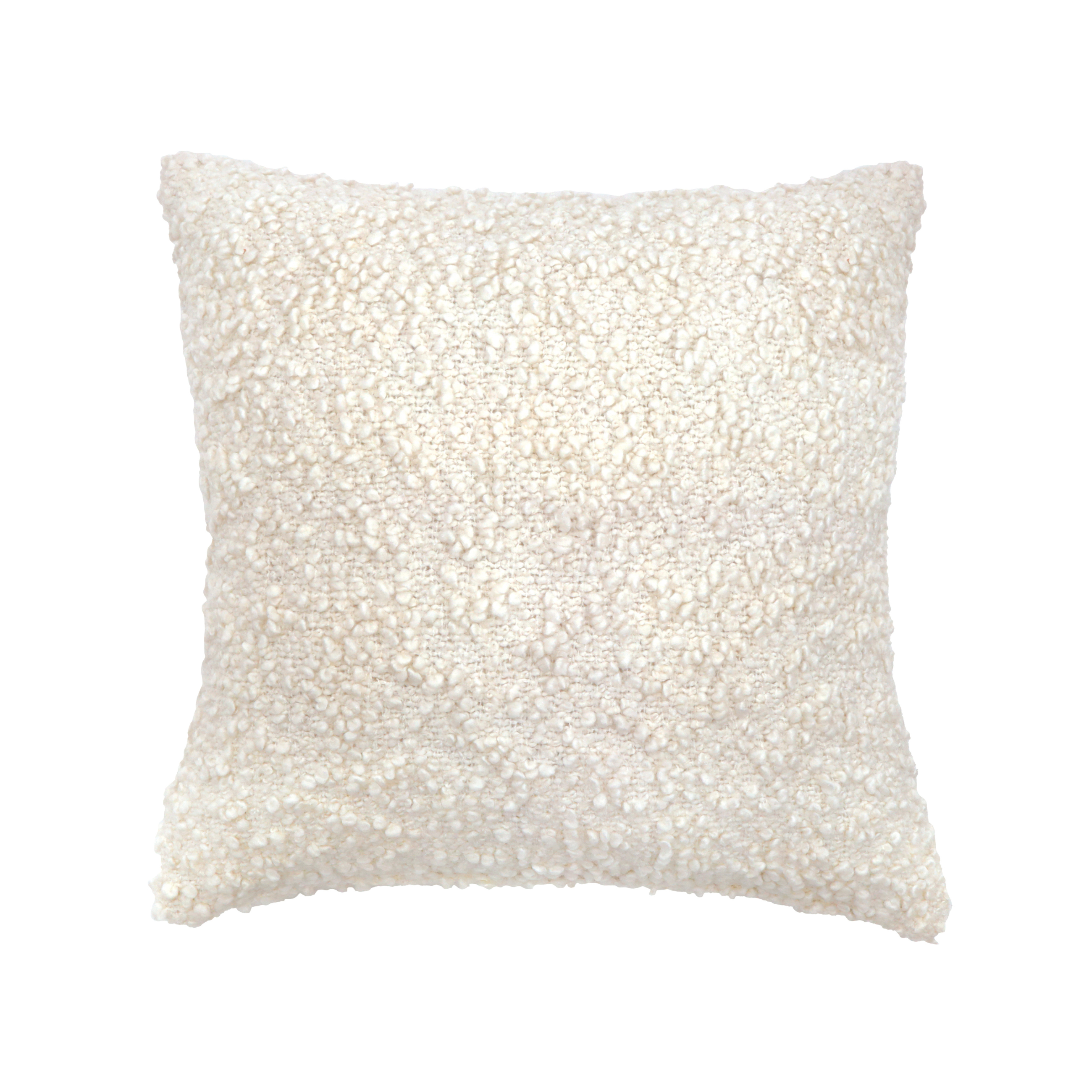 Chenille Pom Pom Tufted Decorative Lumbar Throw Pillow - Temu