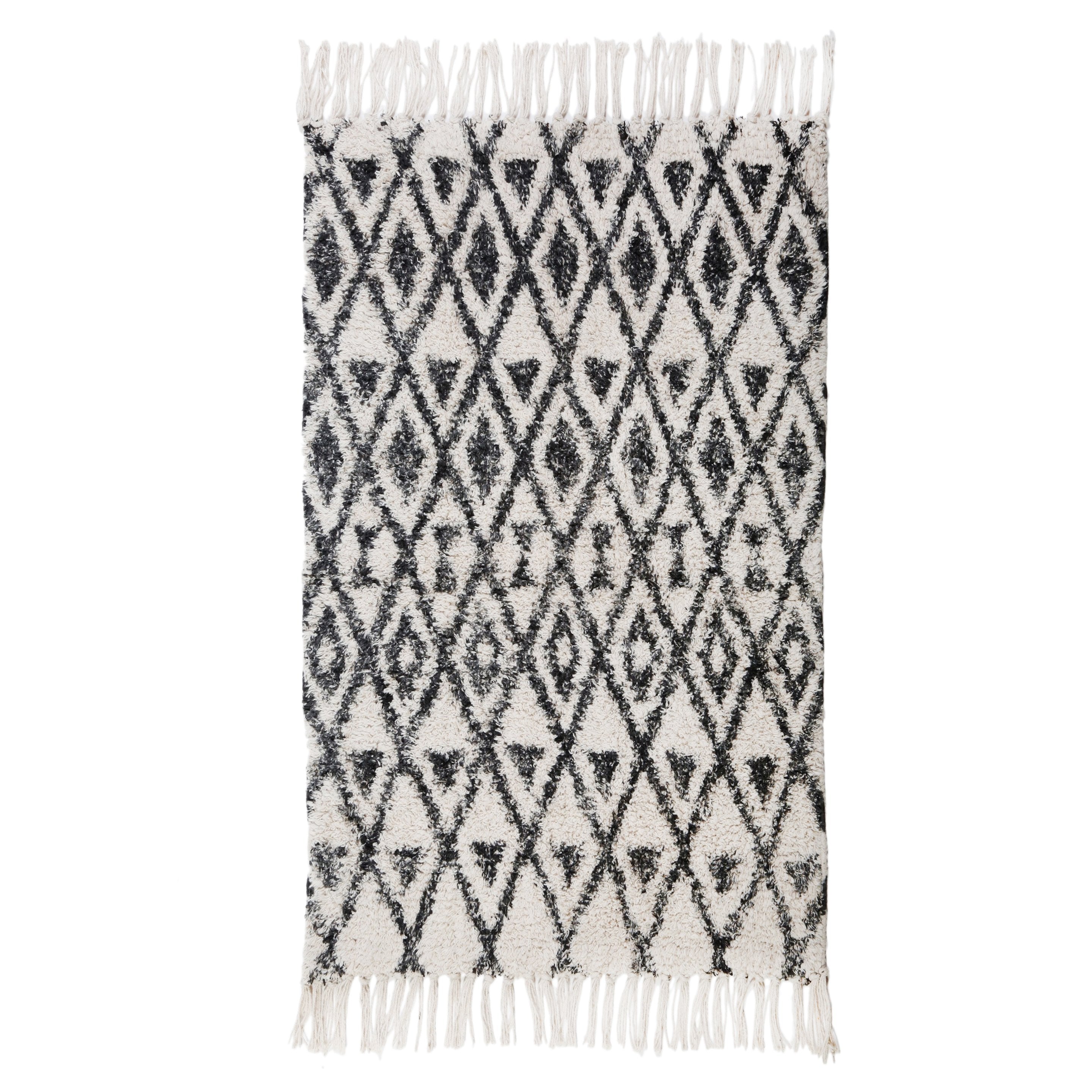 Monte Handwoven Rug-Pom Pom at Home-2'x3'-Ivory/Grey-Pom Pom at Home - Wholesale