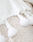 ANACAPA OVERSIZED THROW - White COLOR by Pompom At Home