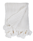 ANACAPA OVERSIZED THROW - White COLOR by Pompom At Home