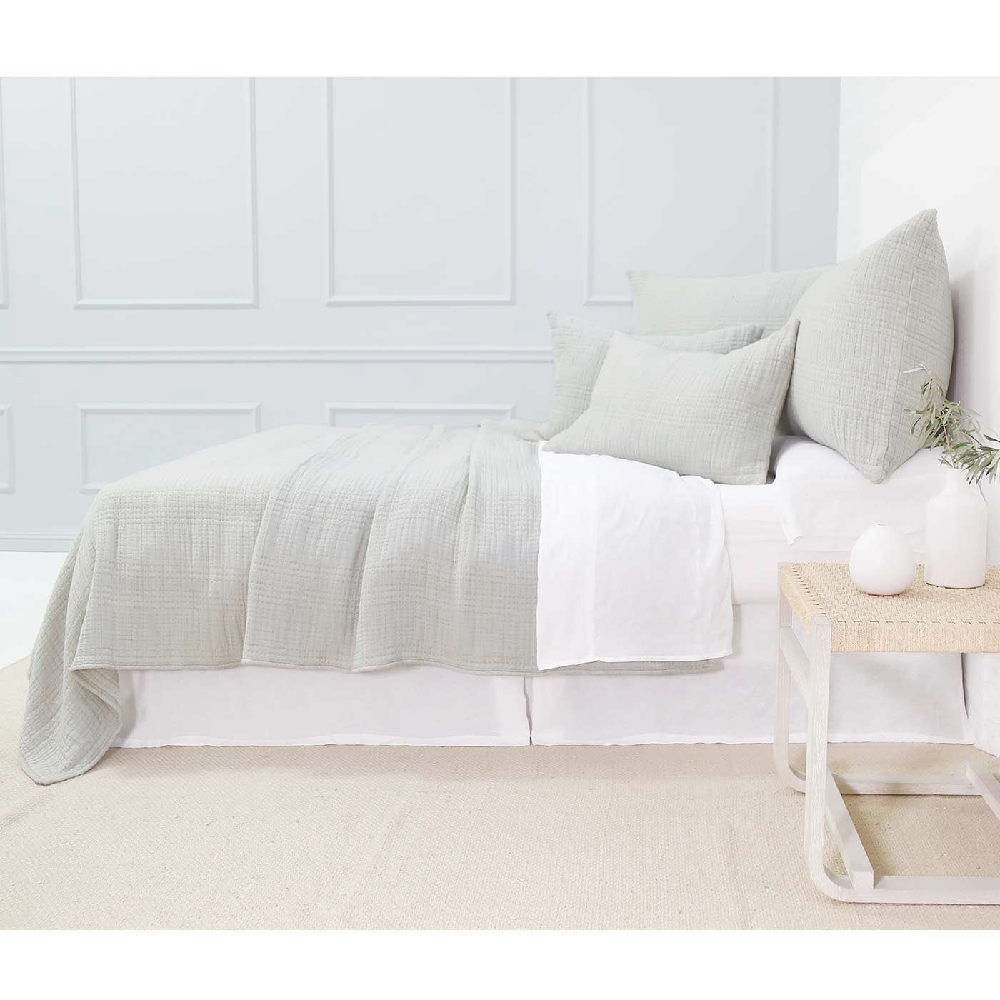 arrowhead - mist color - duvet set - pom pom at home