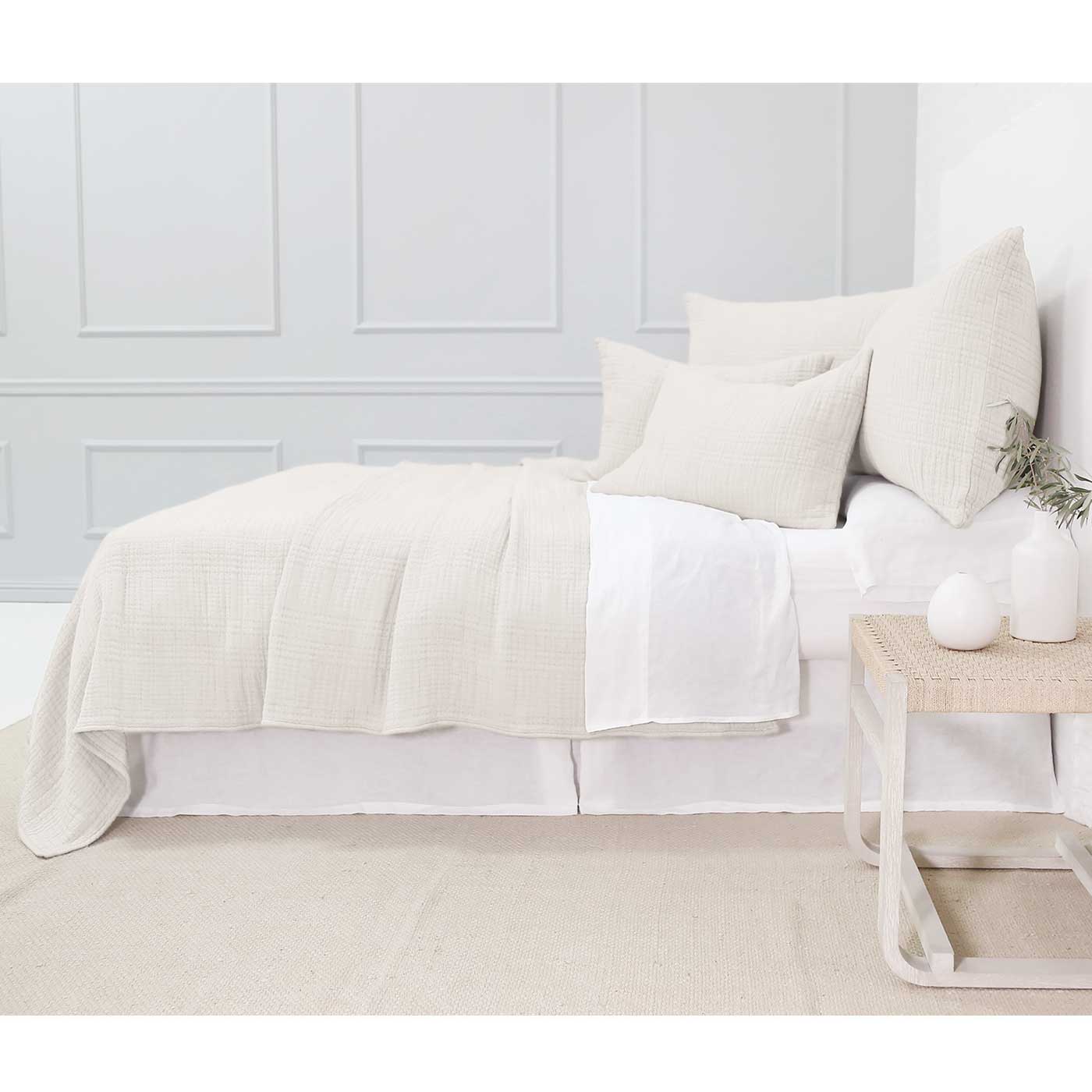 arrowhead - cream color - duvet set - pom pom at home