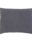 ARROWHEAD BIG PILLOW 28" X 36" WITH INSERT - SLATE COLOR