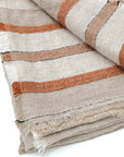 pompom at home - beck - oversized throw - natural color