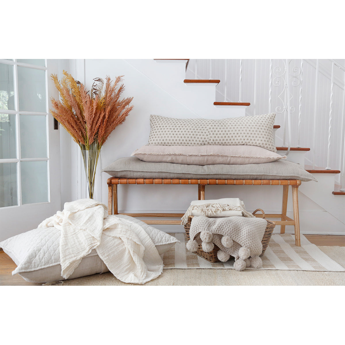 Hermosa Oversized Throw - 3 Colors-Pom Pom at Home