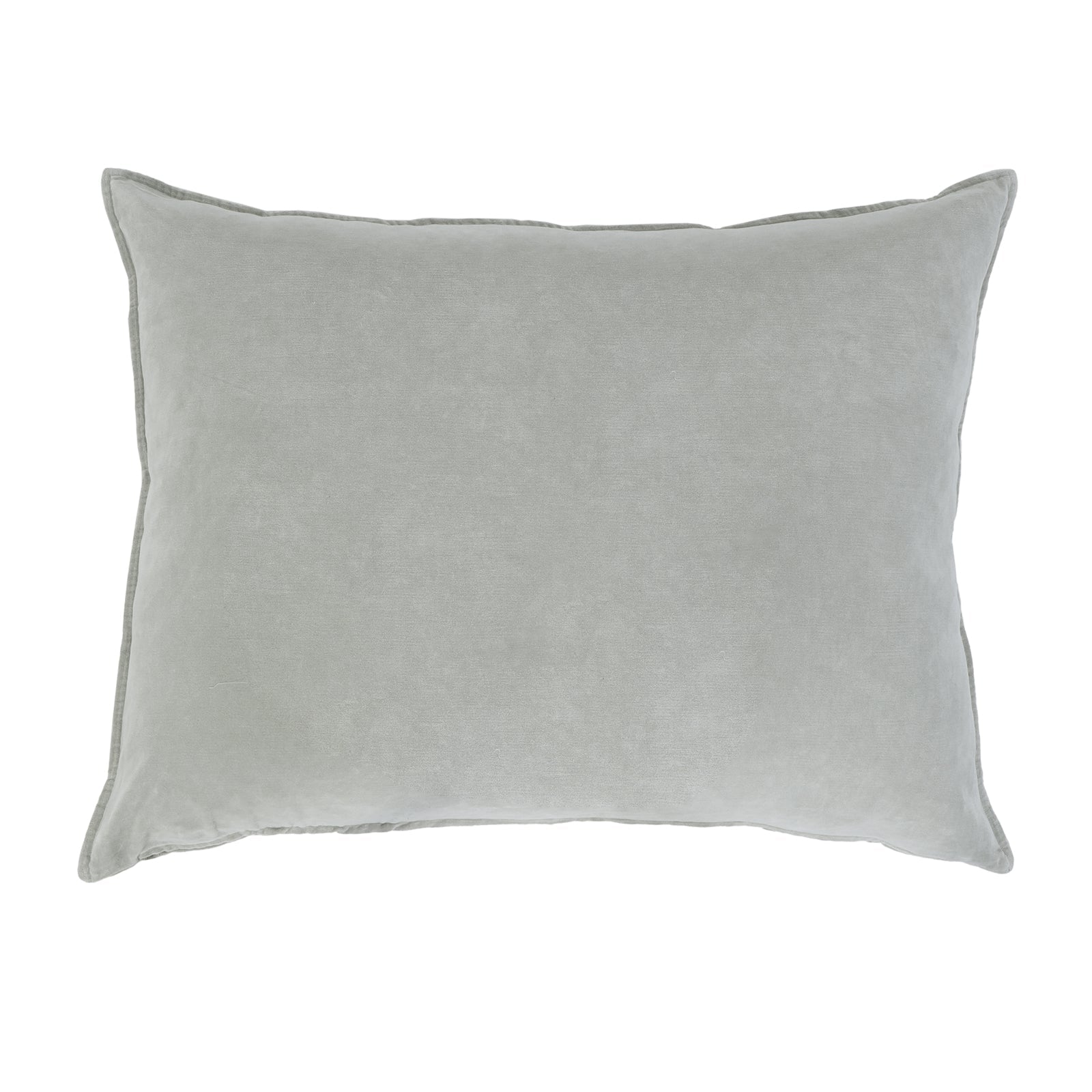 Bianca BIG PILLOW 28&quot; X 36&quot; WITH INSERT - Sage color - Pom pom At Home