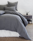 blair - midnight color - duvet set - pom pom at home