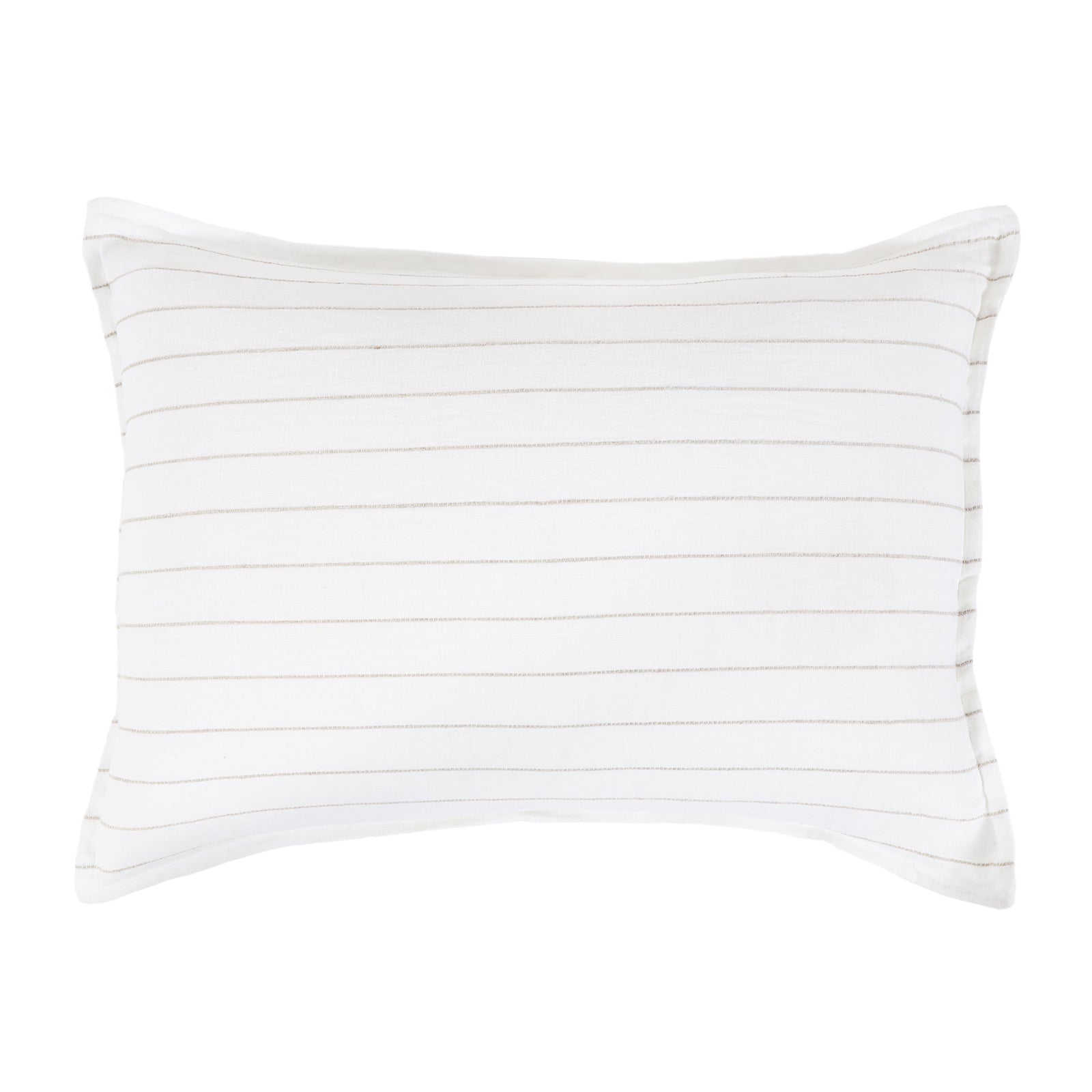 Blake Duvet Cover-20x27 Standard Sham-White/Natural-Pom Pom at Home