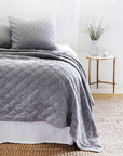 brussels - ocean color - coverlet - pom pom at home