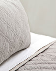 brussels - taupe color - coverlet - pom pom at home