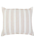 carter - ivory/amber color - euro sham - pom pom at home