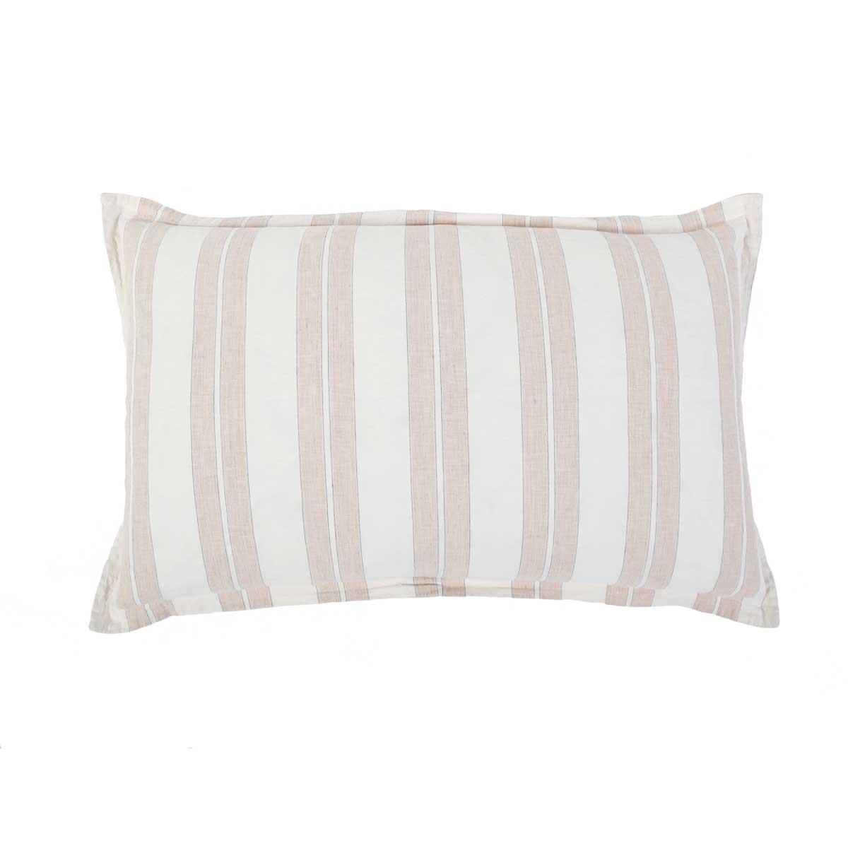 carter - ivory/amber color - standard sham - pom pom at home