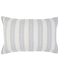 carter - ivory/denim color - standard sham - pom pom at home