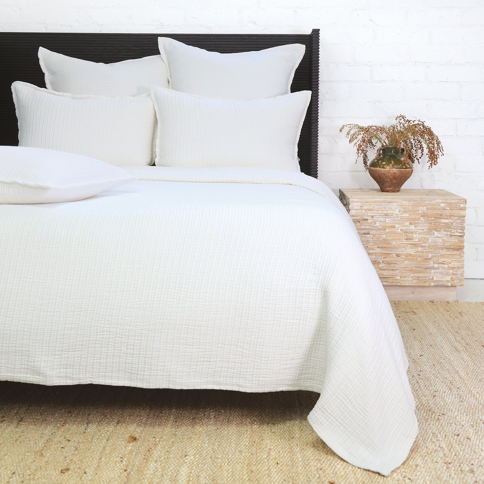 Chatham Matelasse-Twin-Cream-Pom Pom at Home