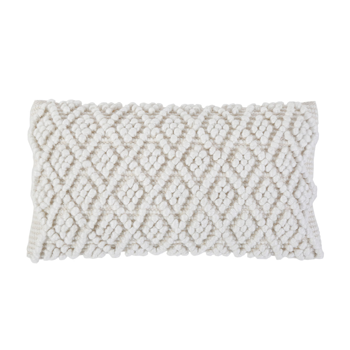 COCO HAND WOVEN PILLOW 14&quot; x 24&quot; with insert-Pom Pom at Home