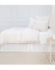 connor - ivory/amber color - duvet set - pom pom at home