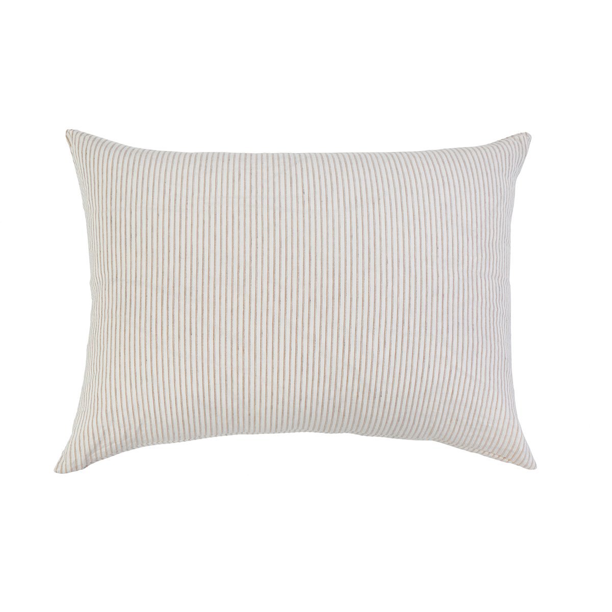 CONNOR BIG PILLOW 28&quot; X 36&quot; WITH INSERT - Ivory/Amber -Pom Pom at Home