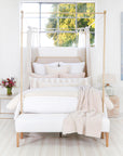 connor - ivory/amber color - duvet set - pom pom at home