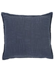 harbour matelasse collection - navy color - euro - pom pom at home