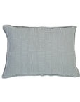 harbour matelasse collection - sea glass color - standard sham - pom pom at home