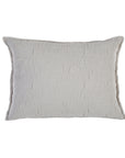 harbour matelasse collection - taupe color - standard sham - pom pom at home