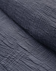 harbour matelasse collection - navy color - coverlet - pom pom at home