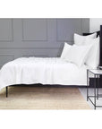 harbour matelasse collection - white color - coverlet - pom pom at home
