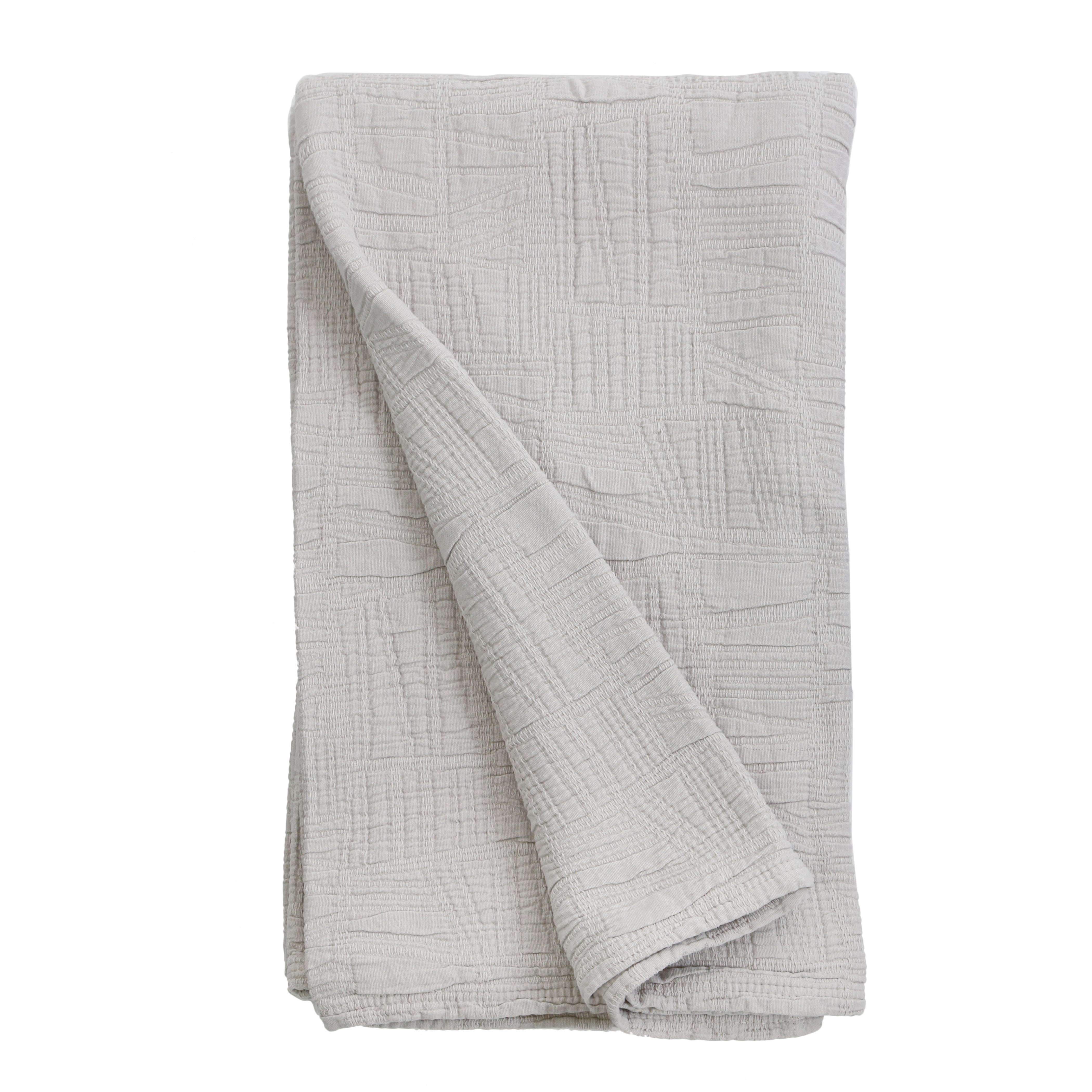 Harbour Oversized Throw-70" x 90" (Twin)-Taupe-Pom Pom at Home