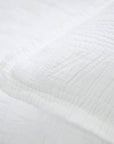 harbour matelasse collection - white color - coverlet - pom pom at home