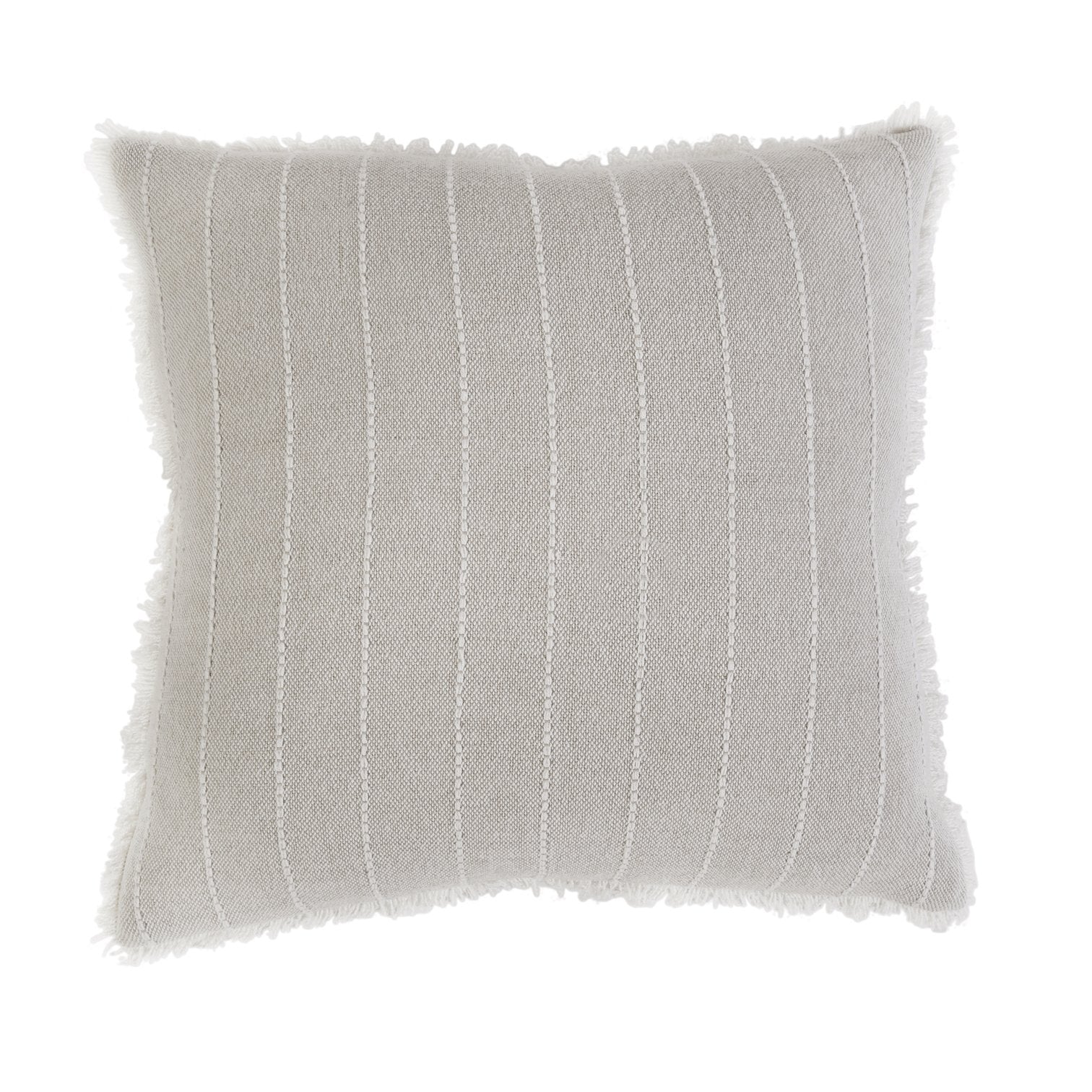 henley - oat color - euro sham - pom pom at home