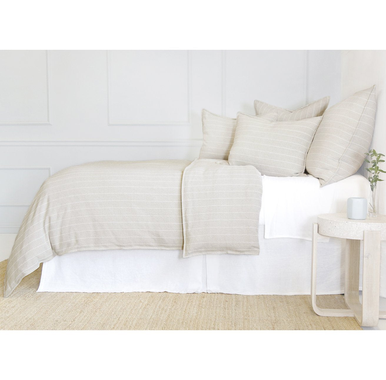 henley - oat color - duvet set - pom pom at home