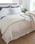 henley - sky color - duvet set - pom pom at home