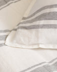 jackson - cream/grey color - duvet set - pom pom at home