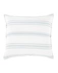 jackson - white/ocean color - euro sham - pom pom at home