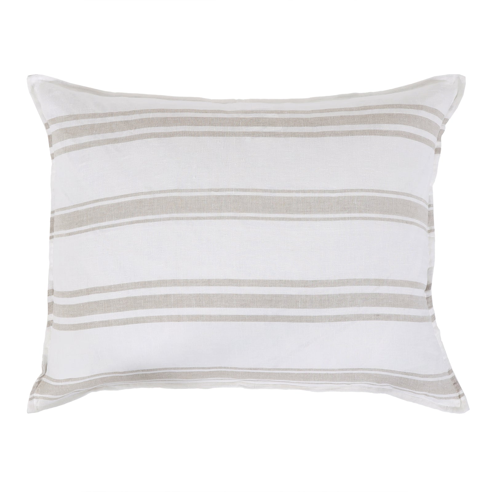 jackson - white/natural color - big pillow - pom pom at home
