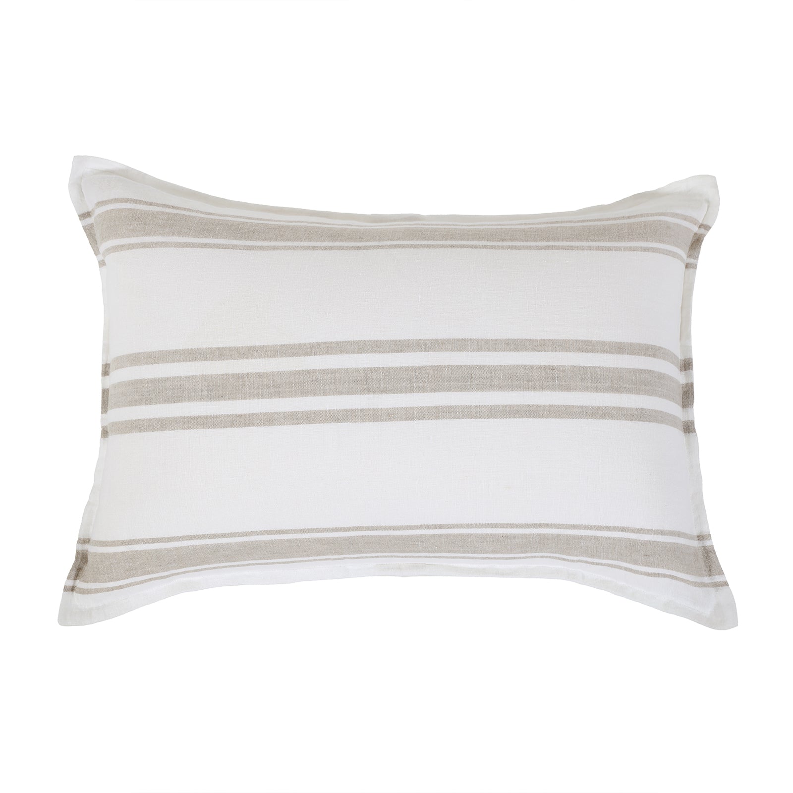 Jackson Duvet Cover-20x27 Standard Sham-White/Natural-Pom Pom at Home