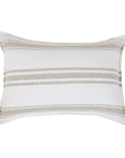 jackson - white/natural color - big pillow - pom pom at home