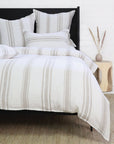 jackson - white/natural color - duvet set - pom pom at home