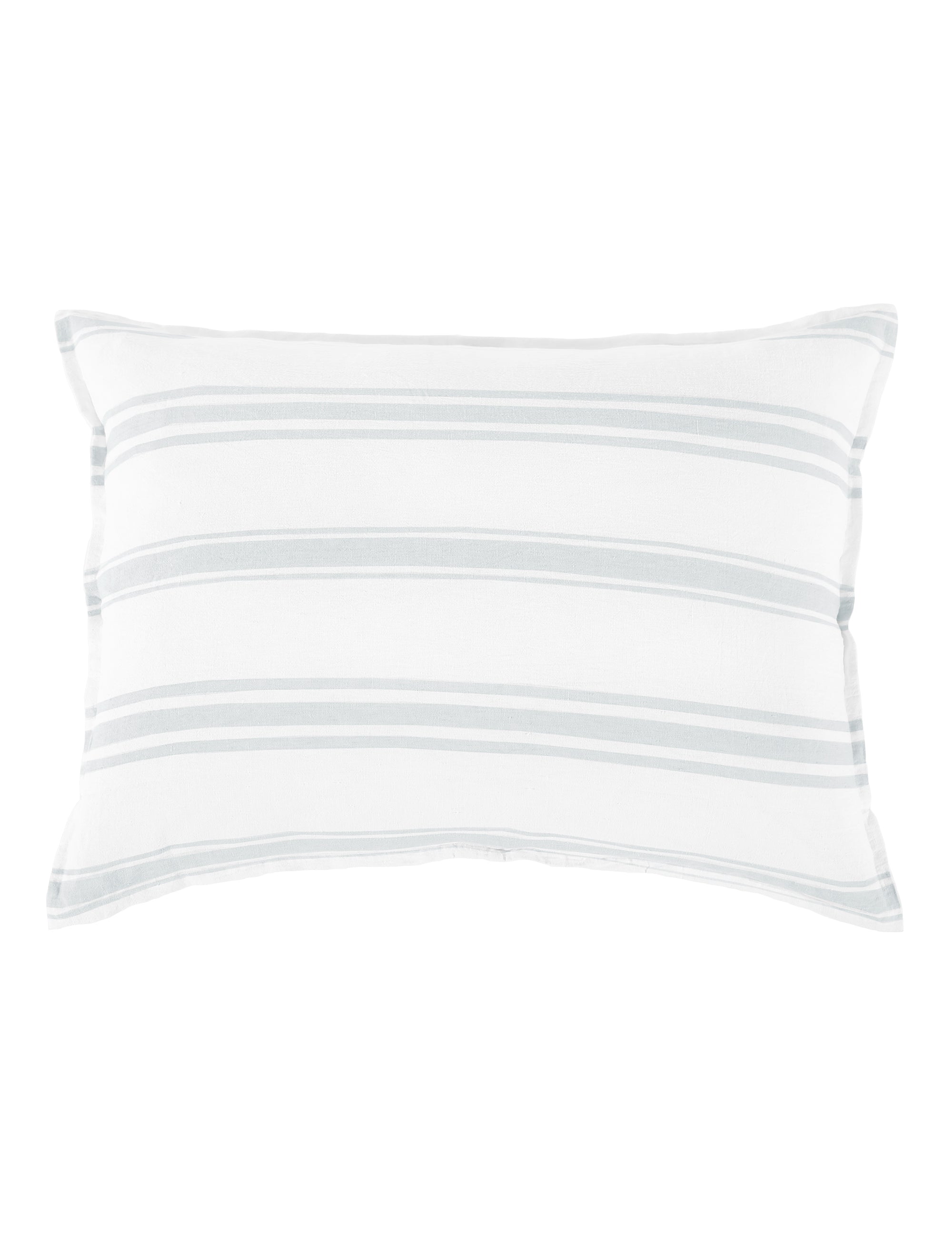 jackson - white/ocean color - standard pillow - pom pom at home