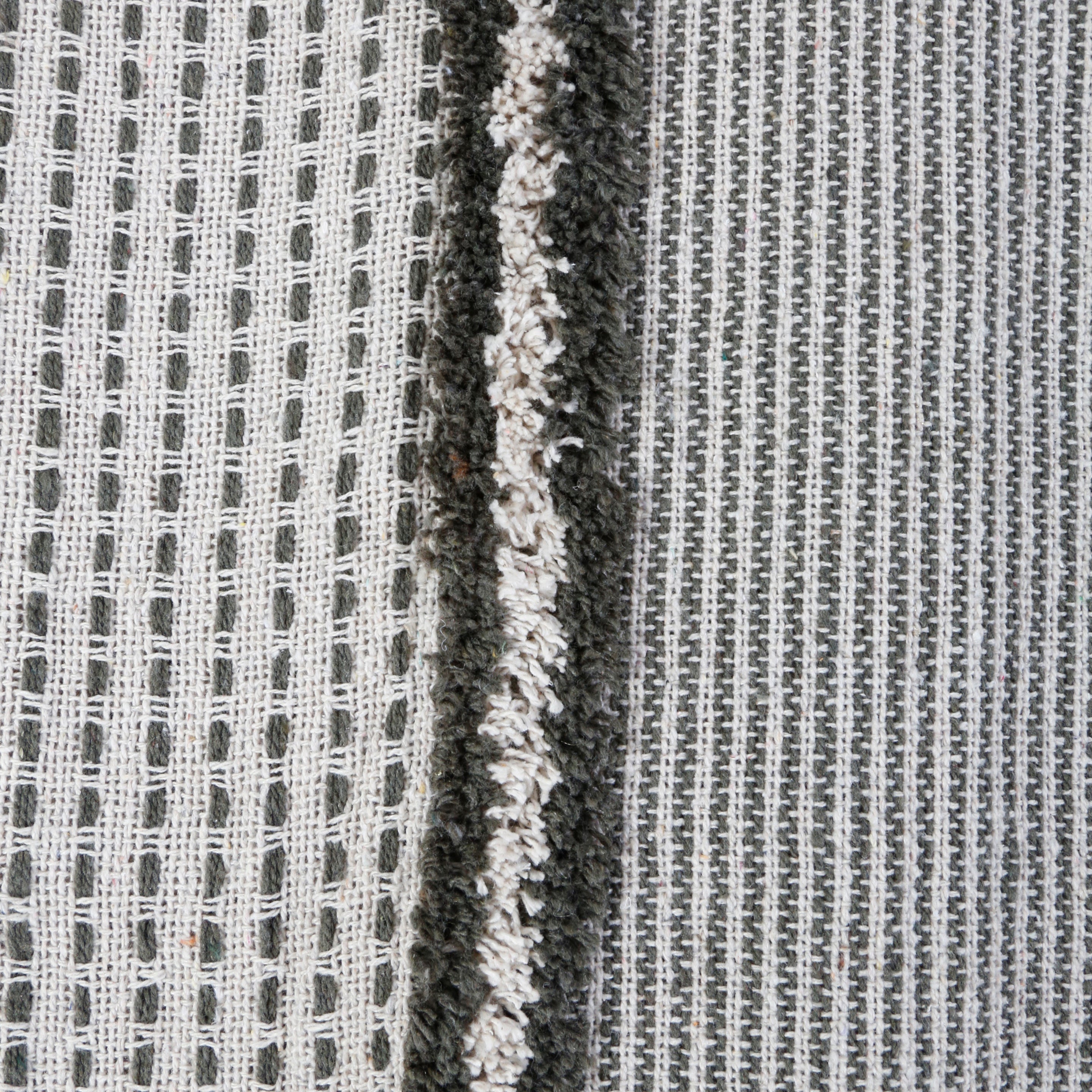 Jagger Oversized Throw-60" x 90" Throw-Ivory/Moss-Pom Pom at Home