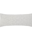 JoJo 14"X40" PILLOW WITH INSERT - IVORY/ BLUE GREY-Pom Pom at Home