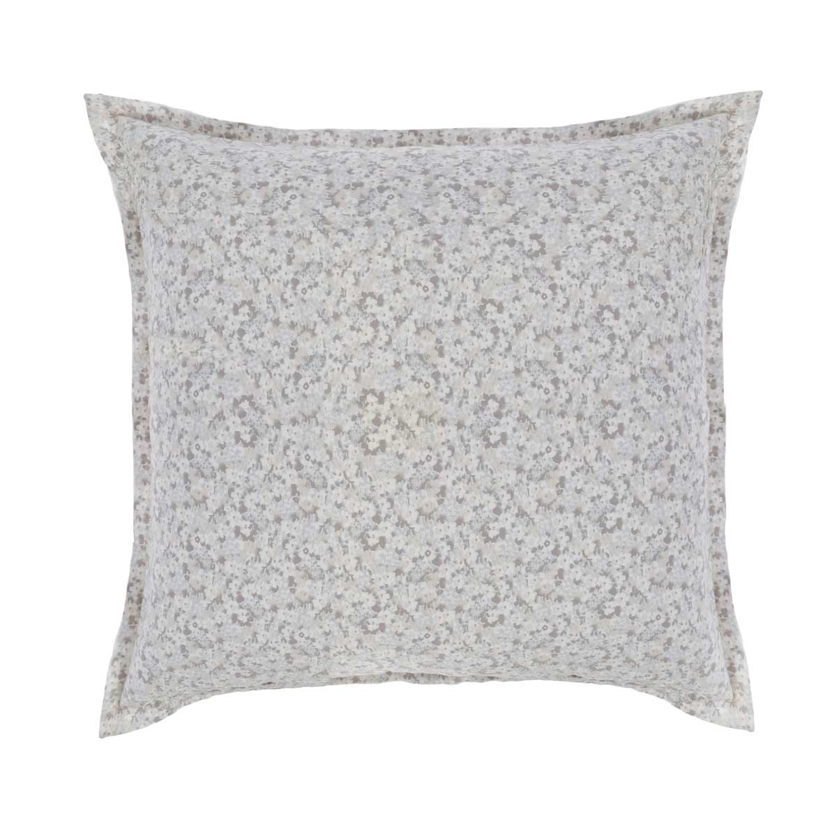 June Duvet Cover-26x26 Euro Sham-Ocean/Grey-Pom Pom at Home
