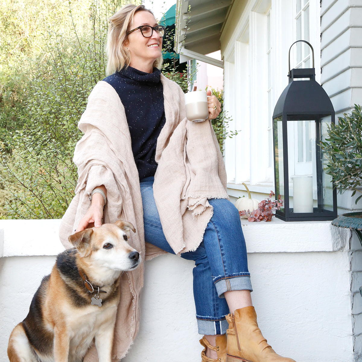 Laurel Oversized Throw--Pom Pom at Home