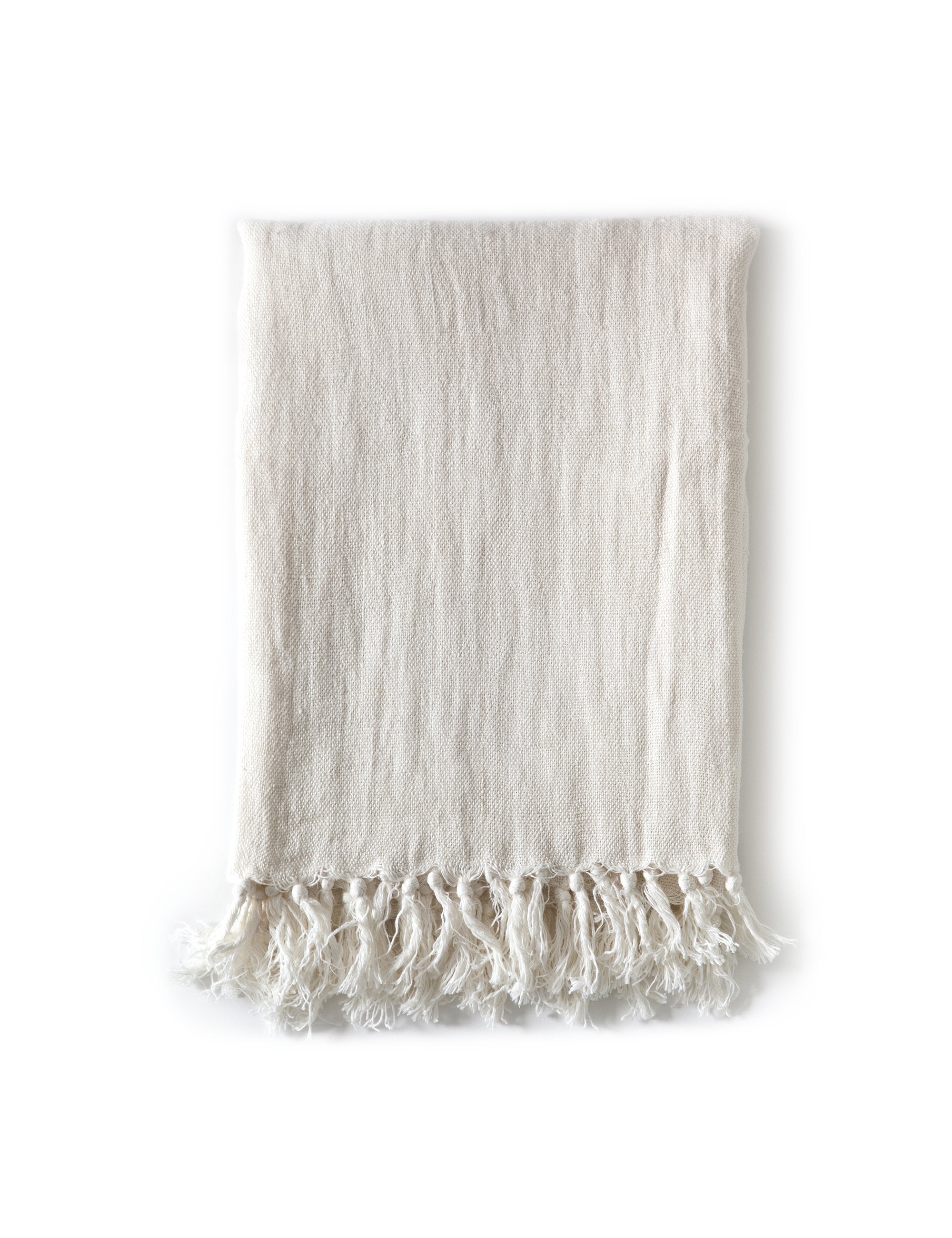 Cream coloured throws sales