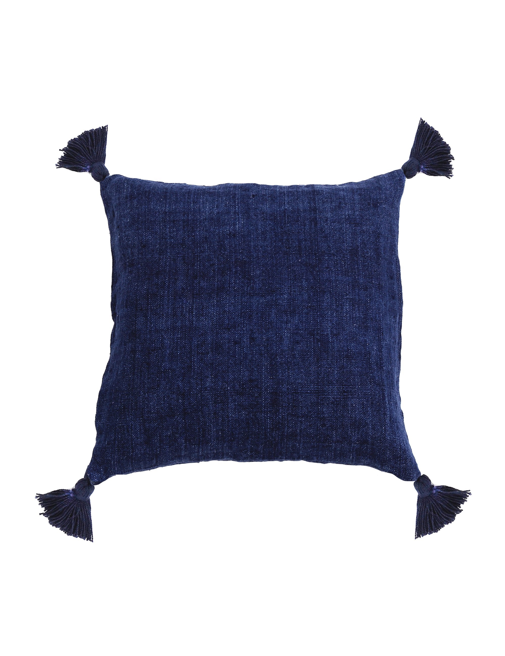 Montauk 20" Pillow with Tassels - 7 colors-Decorative Pillow-Pom Pom at Home